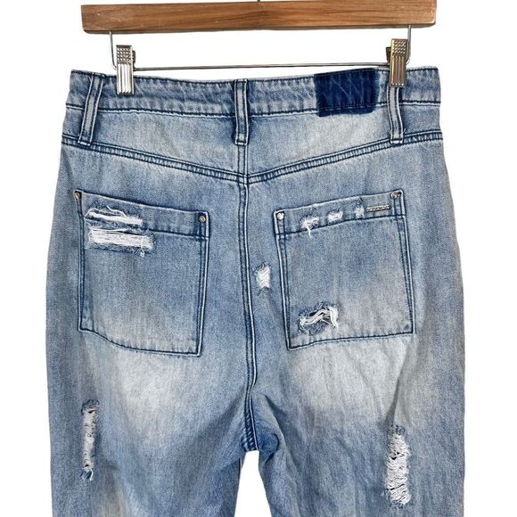 Insane Gene Slouch Vintage Patched Work Jeans - Picture 12 of 16